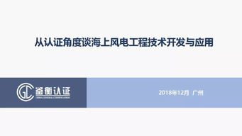 从认证视角看海上风电工程的技术开发与应用 鉴衡认证杨洪源的专业洞见